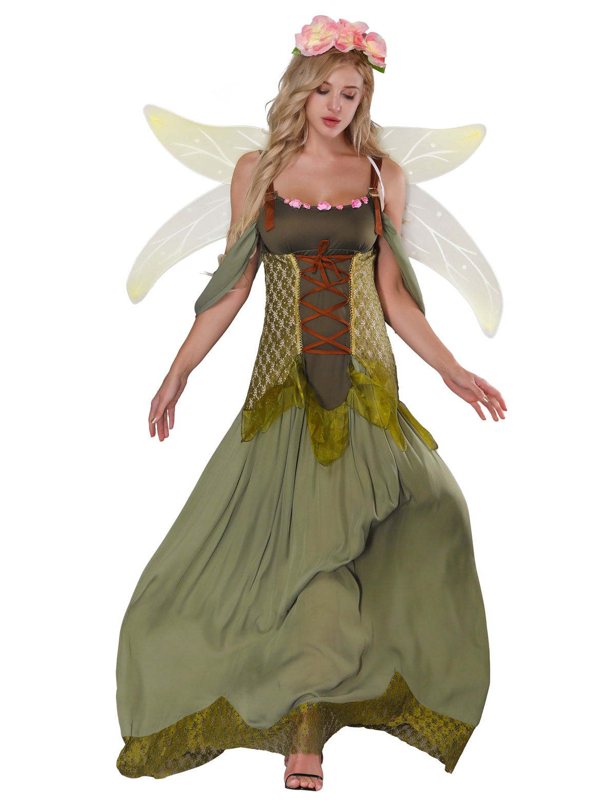 F1824 Forest Princess Costume Adult Halloween Fairy Costume